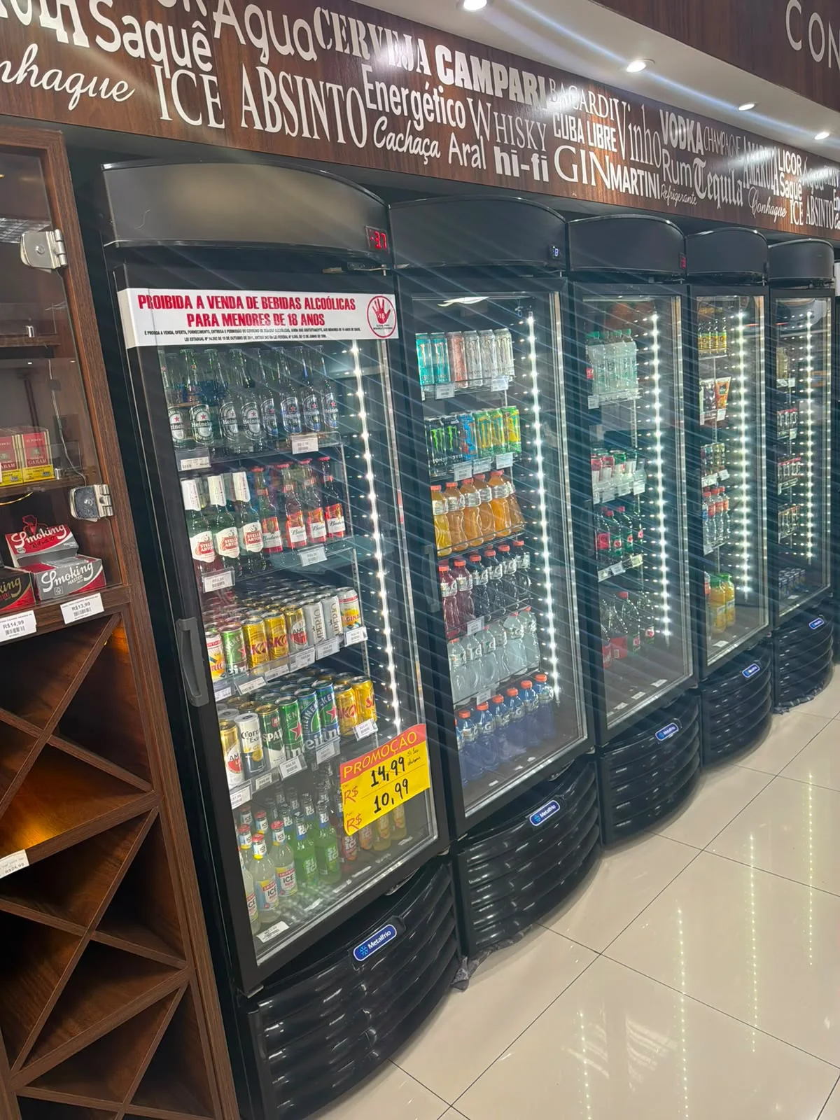 Refrigeração em adega